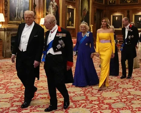 The Royal Family Present Grand Welcome Amid Protests; Kimmel Pulled From Air Due To Kirk Remarks