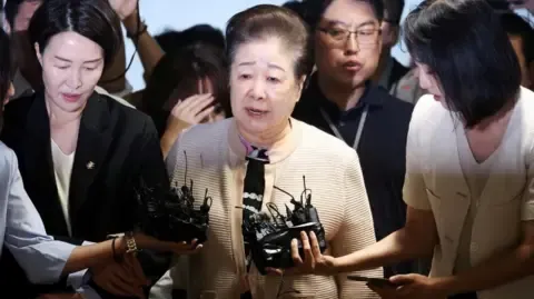 Controversial Church Head Dismisses Gift-giving Allegations Involving Former South Korean President's Wife