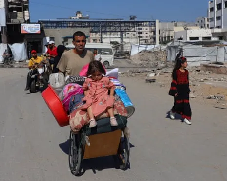 Fleeing from Destruction to Destruction: Gaza Civilians Grapple with Dire Decision