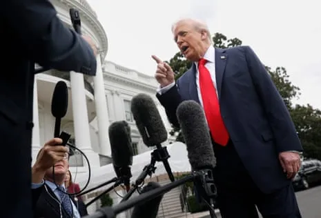 Former President Trump Confronts Australian Reporter, Confirms Talks with Albanese