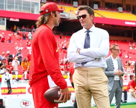 Tom Brady sparks social media outrage after showing up in Las Vegas Raiders coaching booth