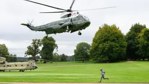 Trump Rerouted and Compelled to Change Aircraft En Route to Stansted Airport